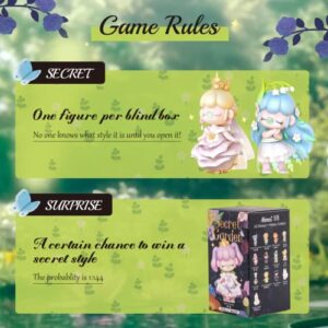 Rolife Nanci Blind Box-Secret Garden Series, 1PC Exclusive Action Figure Box, Popular Collectible Toy Cute Action Figure Creative Kits for Birthday Gifts/Christmas Holiday