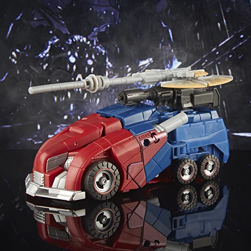 Transformers Toys Studio Series Voyager Class 03 Gamer Edition Optimus Prime Toy, 6.5-inch, Action Figure for Boys and Girls Ages 8 and Up