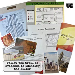 Murder Mystery Party Case Files: Killer Startup for 1 or More Players Ages 14 and Up