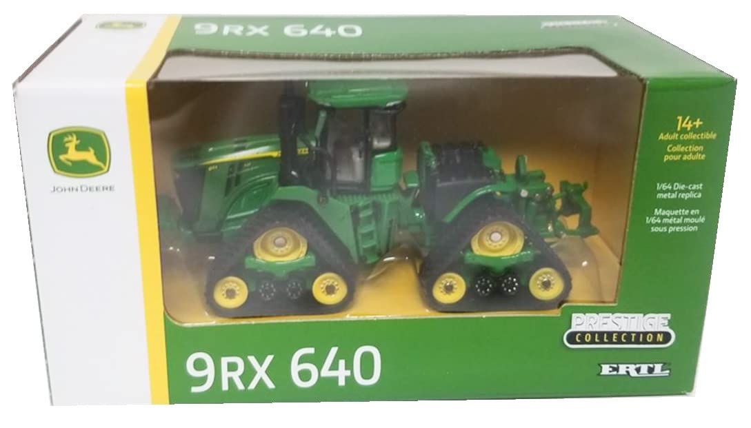 John Deere 9RX 640 Prestige Collection Tractor 1/64 Scale 14+