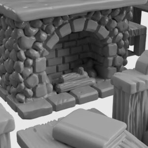 3DEGOS Tavern Furniture Set Set DND Terrain 28mm for Dungeons and Dragons, D&D, Pathfinder, Warhammer 40k, RPG, Miniatures, Age of Sigmar, Tabletop, D and D, Dungeons and Dragons Gifts