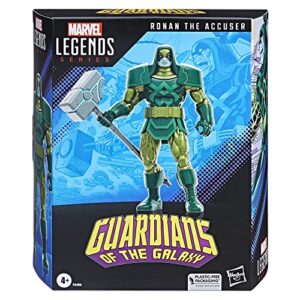 Marvel Legends Series: Ronan The Accuser, Guardians of The Galaxy Comics 6-Inch Action Figures for 4+ Years (Amazon Exclusive)