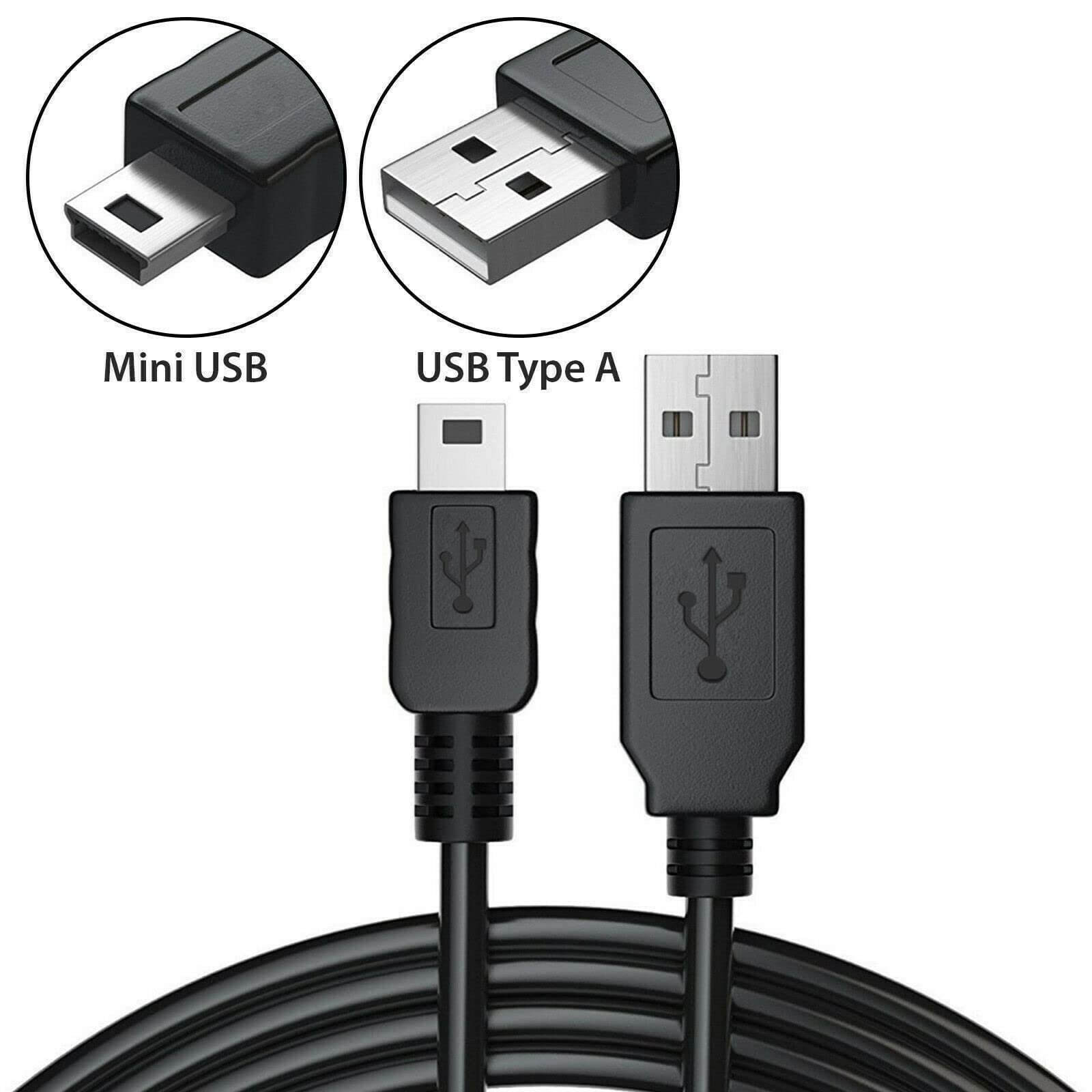 Replacement USB Power Charging Cord Cable for Samson Q2U Handheld Dynamic USB Microphone