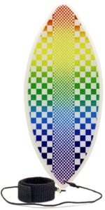 shaka minis finger skimboard | finger surfboard - skim and surf the wind, waves and almost anywhere (roy g biv)