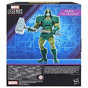 Marvel Legends Series: Ronan The Accuser, Guardians of The Galaxy Comics 6-Inch Action Figures for 4+ Years (Amazon Exclusive)