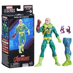 Marvel Legends Series: Baron Von Strucker Classic Comic Collectible 6-Inch Action Figure