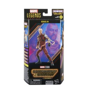 marvel legends series kraglin, guardians of the galaxy vol. 3 6-inch collectible action figures, toys for ages 4 and up