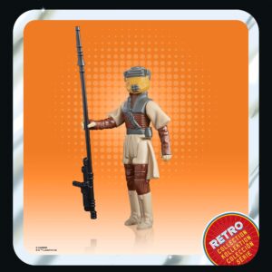 STAR WARS Retro Collection Princess Leia Organa (Boushh), Return of The Jedi 3.75-Inch Collectible Action Figures, Ages 4 and Up