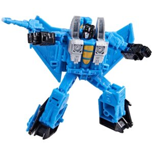 transformers toys legacy evolution core thundercracker toy, 3.5-inch, action figure for boys and girls ages 8 and up