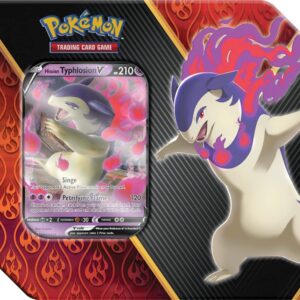 Pokemon Cards: Divergent Power Hisuian Typhlosion V Tin