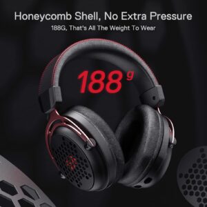 Redragon H386 Diomedes Wired Gaming Headset - 7.1 Surround Sound - 53MM Drivers - Detachable Microphone - USB/AUX 3.5mm Works for Multi Platforms PC, PS4/3 & Xbox One/Series X, NS