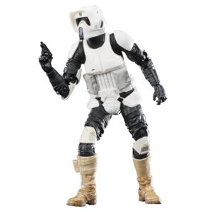 STAR WARS The Black Series Biker Scout, Return of The Jedi 40th Anniversary 6-Inch Collectible Action Figures, Ages 4 and Up