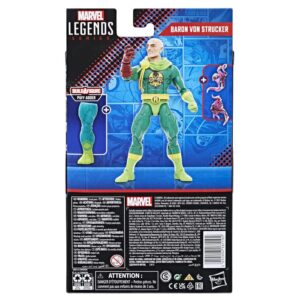 Marvel Legends Series: Baron Von Strucker Classic Comic Collectible 6-Inch Action Figure