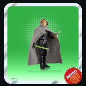 STAR WARS Retro Collection Luke Skywalker (Jedi Knight), Return of The Jedi 3.75-Inch Collectible Action Figures, Ages 4 and Up