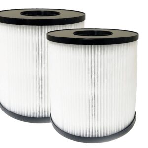 Nispira 3139A Filter Replacement For Bissell MYair Pro 3139A Air Purifier Hub 2905A Part 3069 3389 (NOT for 2780A 2780 27809 2905A & 3179A) 2 Packs