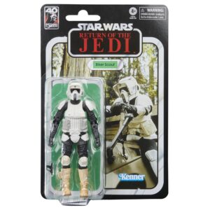 star wars the black series biker scout, return of the jedi 40th anniversary 6-inch collectible action figures, ages 4 and up