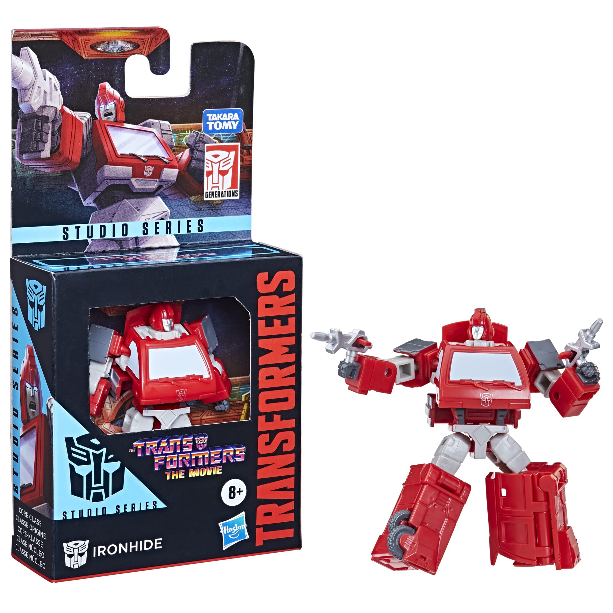 Transformers Toys Studio Series The The Movie Core Ironhide Toy,3.5-inch,Action Figures for Boys and Girls Ages 8 and Up