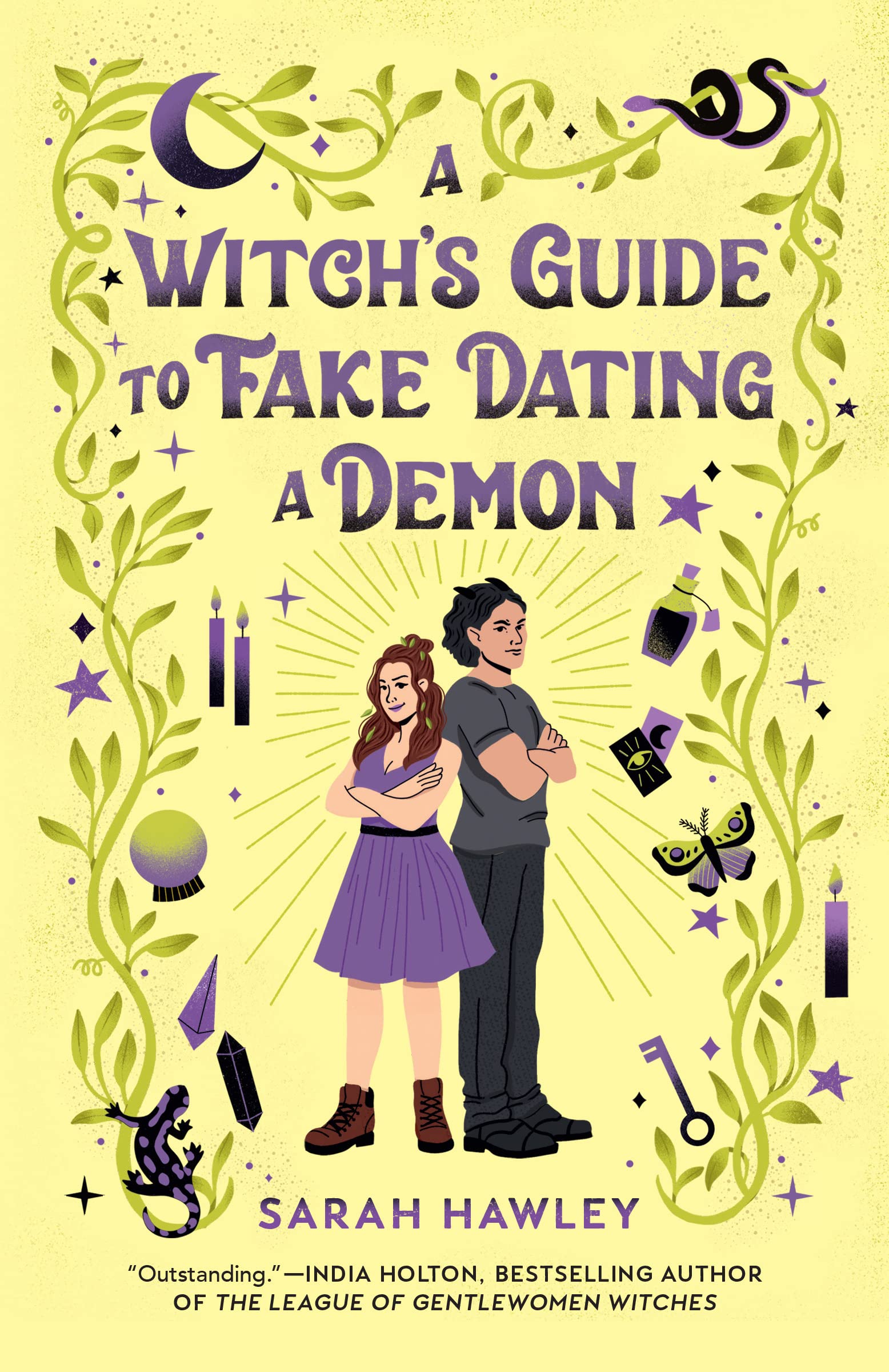 A Witch's Guide to Fake Dating a Demon (Glimmer Falls Book 1)