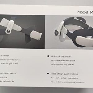 BOBOVR M2 Plus Head Strap,Compatible with Meta Quest 2,Enhanced Comfort and Reduce Facial Stress,VR Accessories（M2 Upgrade）