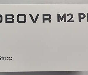 BOBOVR M2 Plus Head Strap,Compatible with Meta Quest 2,Enhanced Comfort and Reduce Facial Stress,VR Accessories（M2 Upgrade）