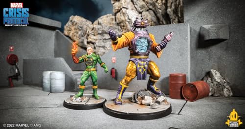 Marvel: Crisis Protocol Baron Strucker & Arnim Zola Character Pack - Unleash The Forces of Evil! Tabletop Superhero Game, Ages 14+, 2 Players, 90 Minute Playtime, Made by Atomic Mass Games