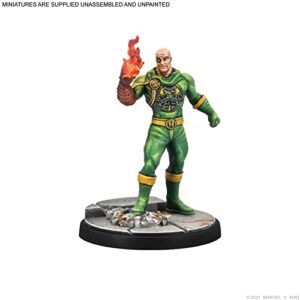 Marvel: Crisis Protocol Baron Strucker & Arnim Zola Character Pack - Unleash The Forces of Evil! Tabletop Superhero Game, Ages 14+, 2 Players, 90 Minute Playtime, Made by Atomic Mass Games