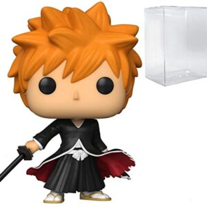 POP Bleach - Ichigo Bankai Tensa Zangetsu (AAA Anime Exclusive) Funko Vinyl Figure (Bundled with Compatible Box Protector Case), Multicolor, 3.75 inches