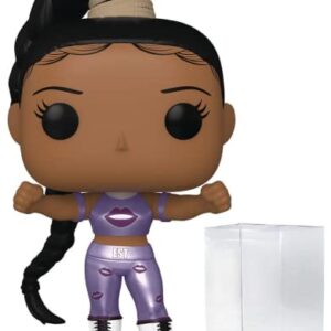 POP WWE: Bianca Bel Air Funko Pop| Vinyl Figure (Bundled with Compatible Pop Box Protector Case), Multicolor, 3.75 inches