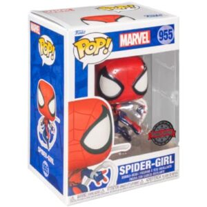 Funko Pop! Spider-Girl Exclusive Bundled with Pop Protector 955