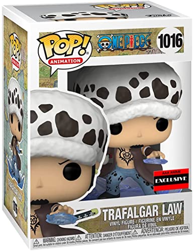 POP One Piece - Trafalgar D. Law Room Attack (AAA Anime Exclusive) Funko Vinyl Figure (Bundled with Compatible Box Protector Case), Multicolor, 3.75 inches