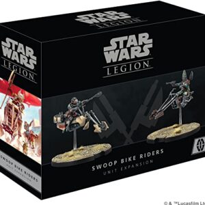 Star Wars: Legion Swoop Bike Riders Unit Expansion - Enhance Battlefield Mobility! Tabletop Miniatures Strategy Game for Kids & Adults, Ages 14+, 2 Players, 3 Hour Playtime, Made by Atomic Mass Games