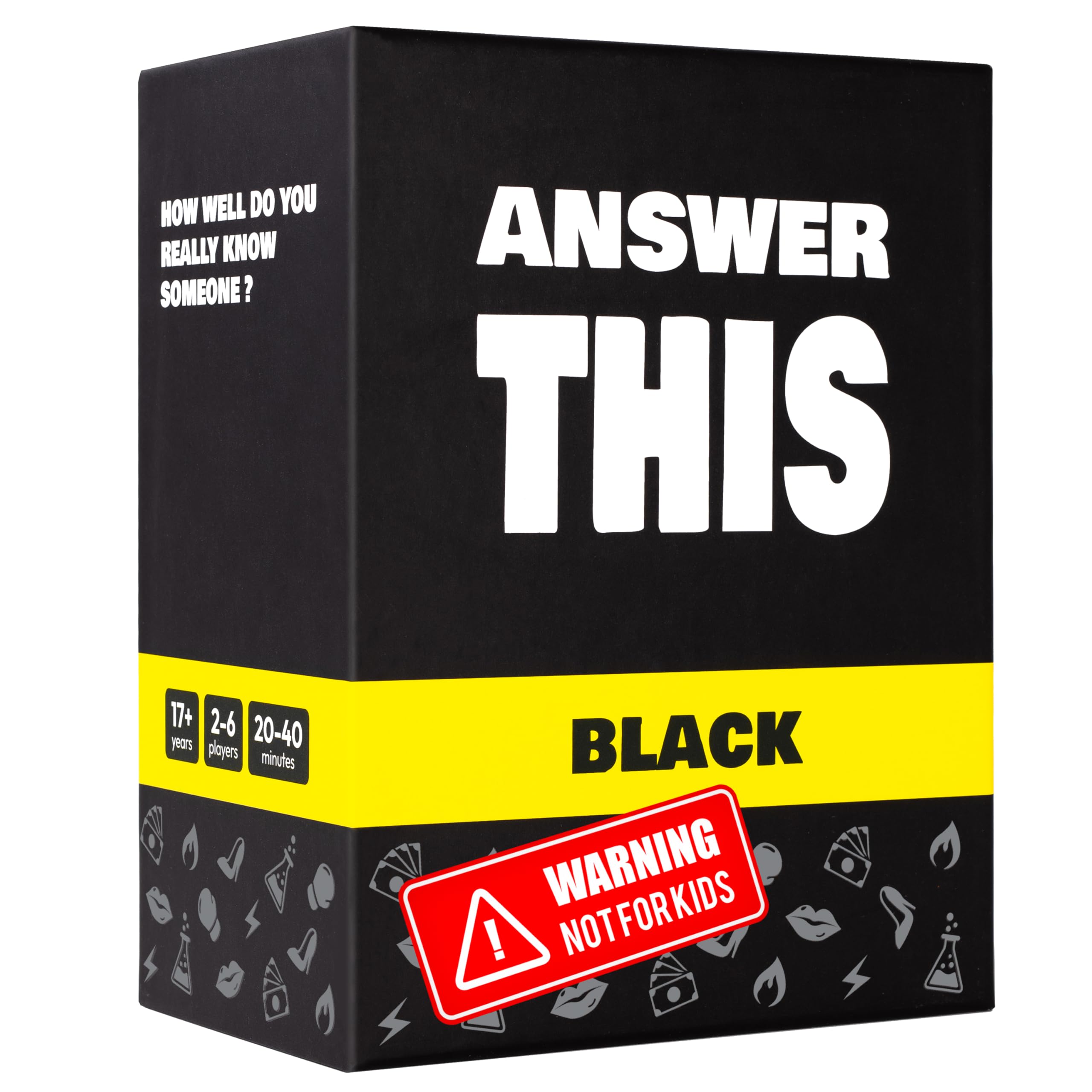 Answer This - How Well Do You Know Your Close Friends? - Hilarious Party Card Game for Adults - Cool Conversation Cards for a Game Night