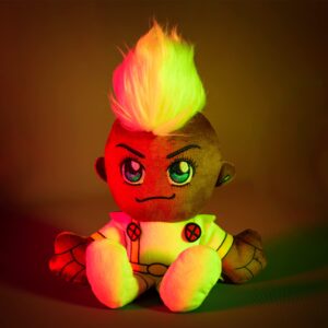 Bleacher Creatures Marvel Storm 8" Kuricha Sitting Plush- Soft Chibi Inspired Toy