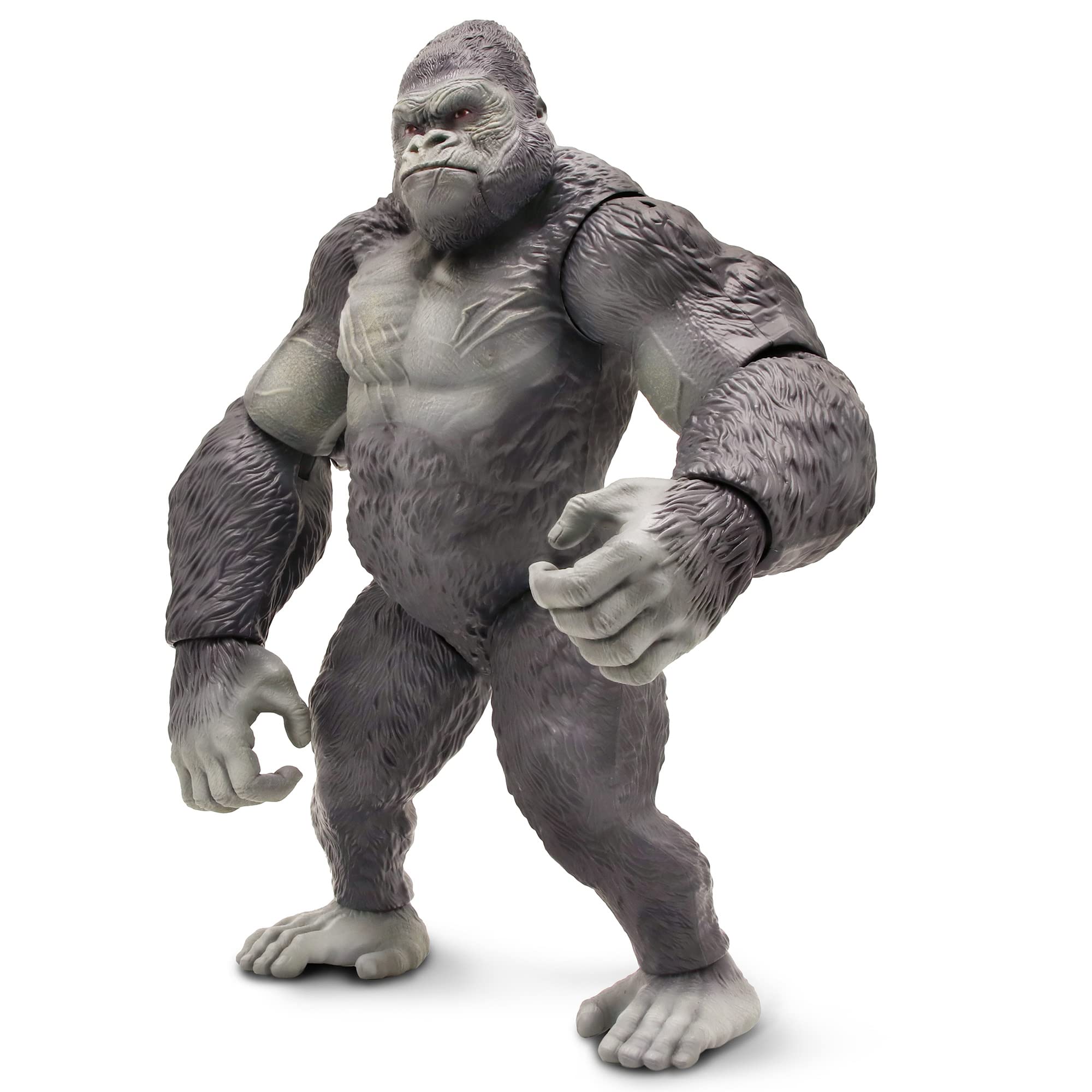 Lanard Primal Clash! Big Boss Gorilla! - 17'' Action Figure, Giant Poseable Mega-Monster, Ages 3+