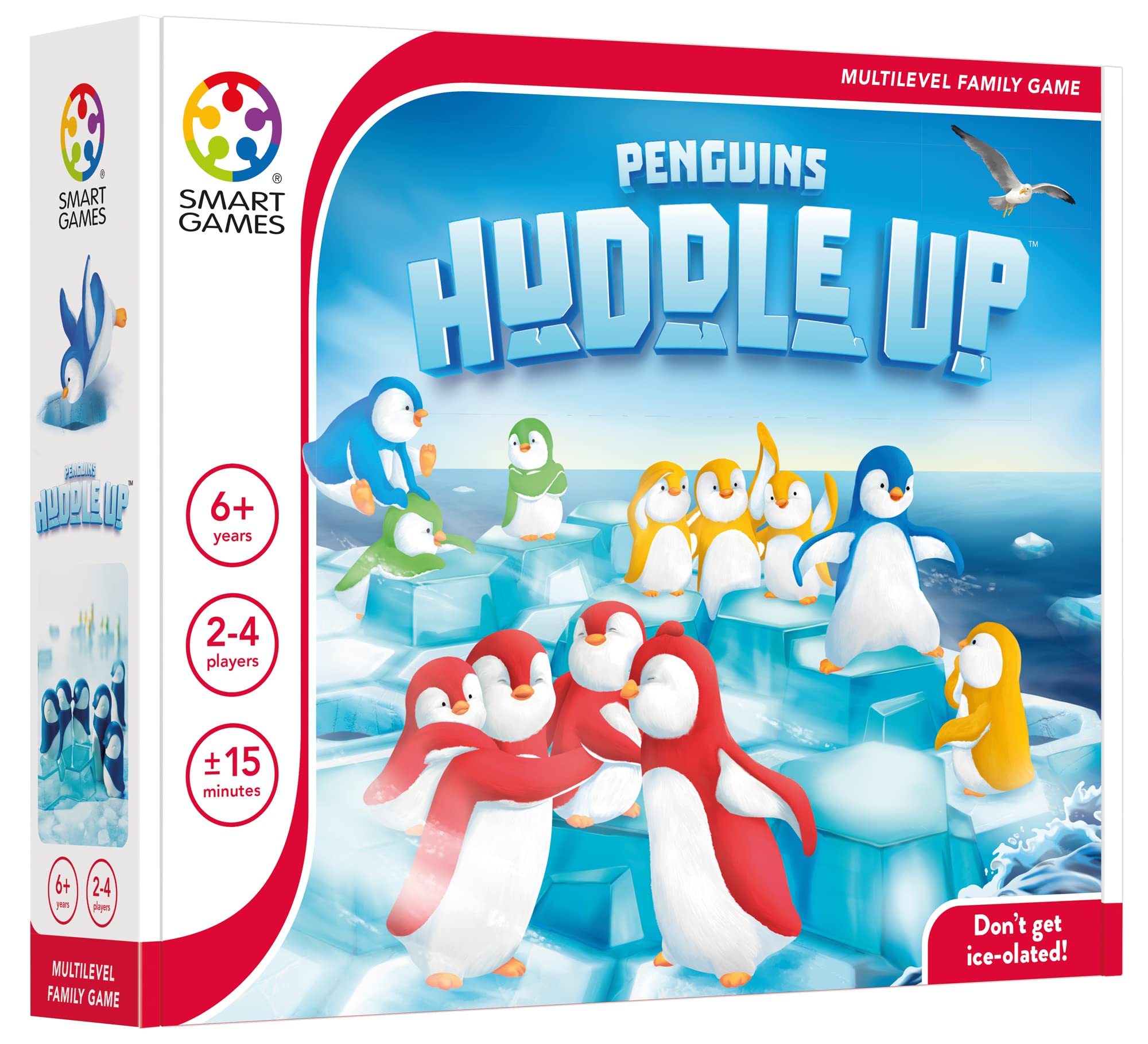 SmartGames Penguins Huddle Up Game for 2-4 Players Ages 6 - Adult