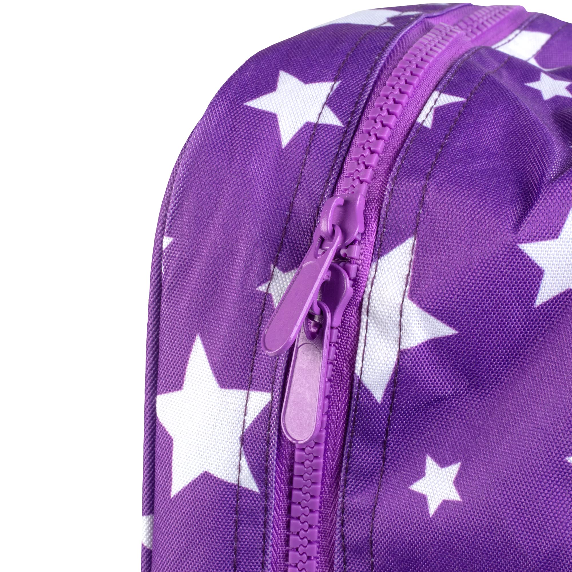 Doll Storage Carrying Case - (Purple Star) for Any 18" Doll - Organizer Storage Traveling Accessories Case w Clear Window, Zipper, and Carrying Strap, Great Birthday for Kids Girls