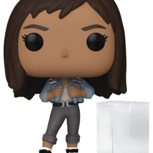 POP Marvel: Doctor Strange Multiverse of Madness - America Chavez Funko Vinyl Figure (Bundled with Compatible Box Protector Case), Multicolor, 3.75 inches