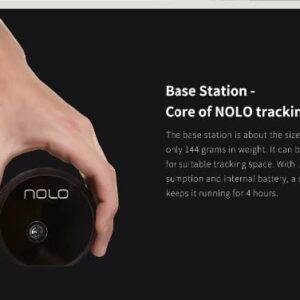 NOLO CV1 Pro Locator Tracking for VR Controllers and Motion Kit for Playstation VR, Gear VR, Oculus Go, Pimax Headset Steam