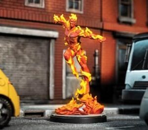 Marvel: Crisis Protocol Captain America & The Original Human Torch Character Pack - Unite Iconic Heroes! Tabletop Superhero Game, Ages 14+, 2 Players, 90 Minute Playtime, Made by Atomic Mass Games