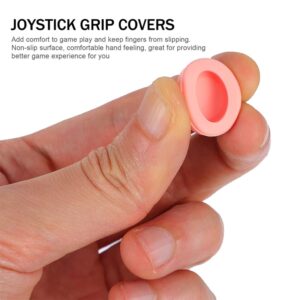 Mobestech 10pcs Rocker Protective Cap Replacement Part Switch Controller Grip Qgrips Stick Cover Joystick Protective Covers Portafilter Xrocker Jar Grip Lite Thumb Nx