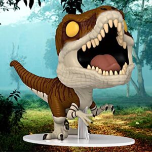 POP Jurassic World Dominion - Atrociraptor (Tiger) #1218 Specialty Series Funko Vinyl Figure (Bundled with Compatible Box Protector Case), Multicolor, 3.75 inches