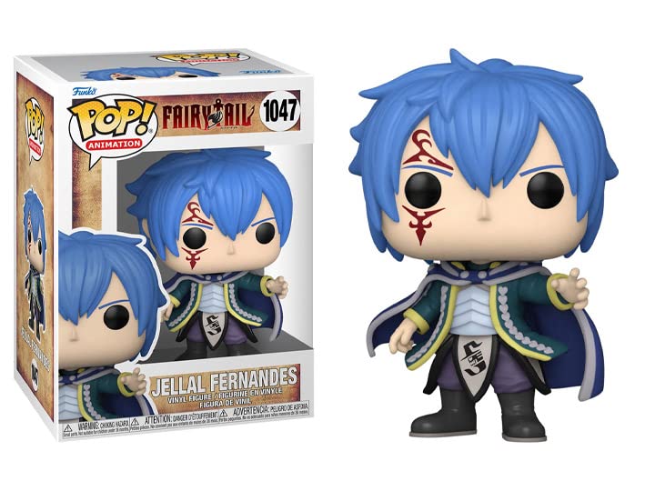 POP Fairy Tail - Jellal Fernandes Funko Vinyl Figure (Bundled with Compatible Box Protector Case), Multicolor, 3.75 inches