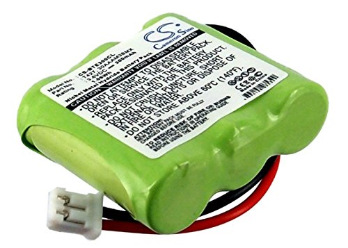 NCNDB Battery Replacement for Binatone Commodore CT300, E3300 kompatibel, E3300 Quad 300mAh