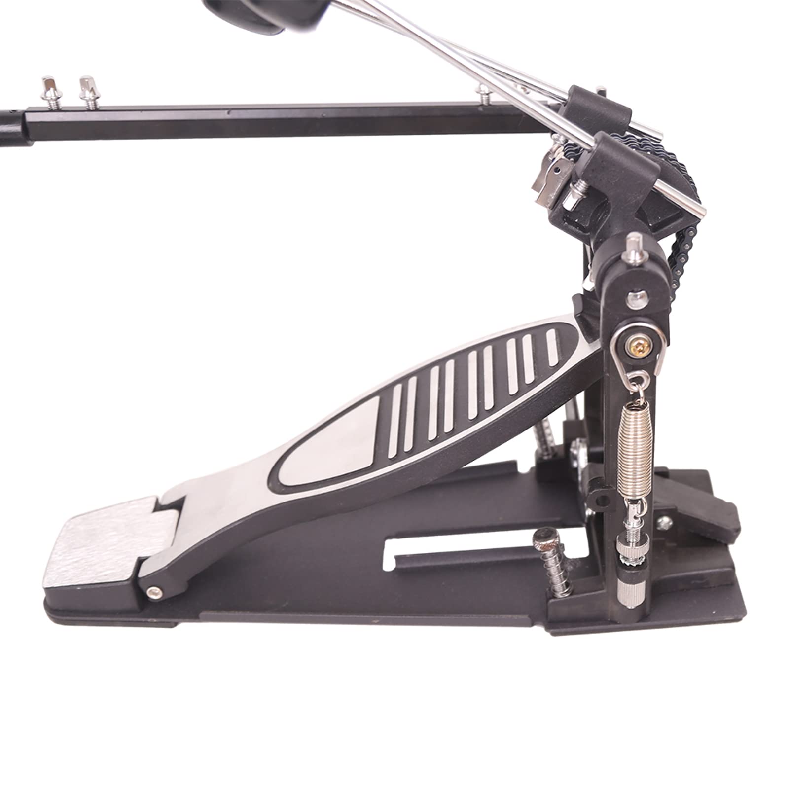 Ktaxon Double Bass Drum Pedals, Double Chain Drum Step on Hammer for Drum Set and Electronic Drums