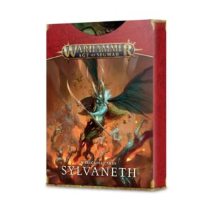 games workshop warhammer age of sigmar: warscroll cards - sylvaneth