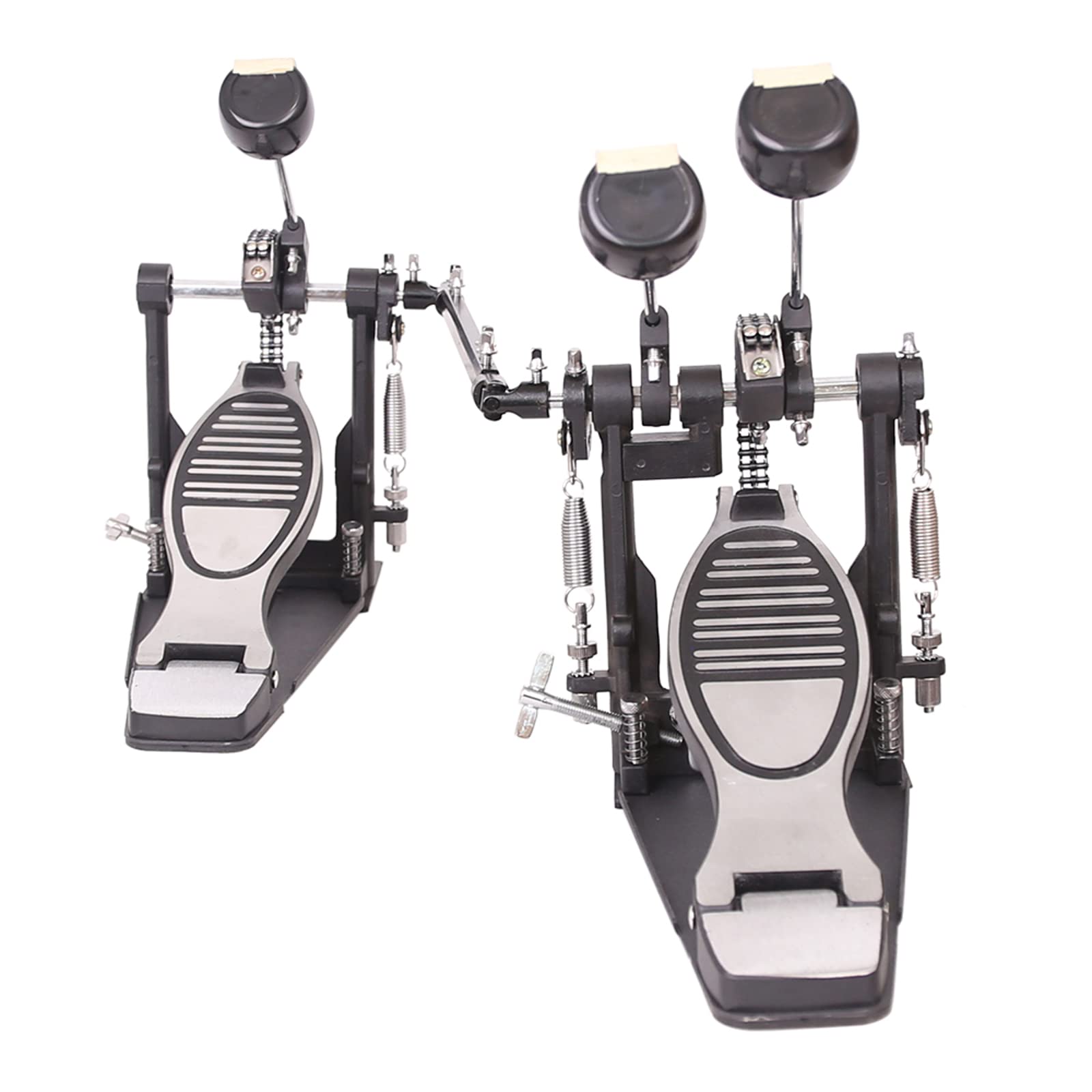 Ktaxon Double Bass Drum Pedals, Double Chain Drum Step on Hammer for Drum Set and Electronic Drums