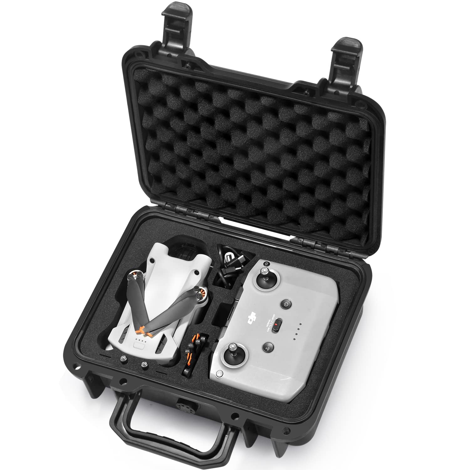 Lekufee Compact Waterproof Hard Case Compatible with DJI Mini 3 Pro Drone and DJI Mini 3 Drone Accessories (Case Only)(NOT FIT DJI RC)