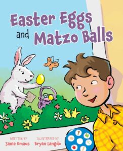 easter eggs and matzo balls