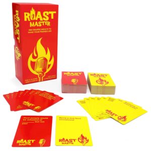 RoastMaster Card Game, Hilarious Roast Game for Party Game Nights - New Adult Card Game by Kids Against Maturity (First Edition)