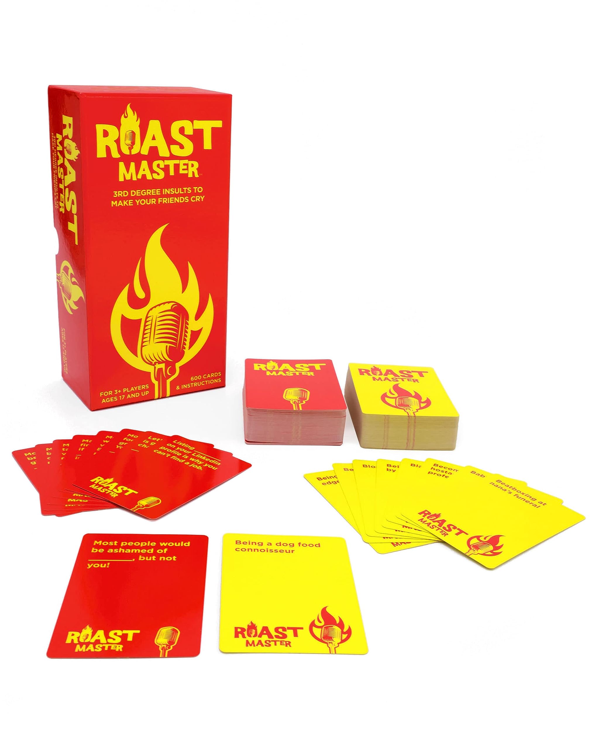 RoastMaster Card Game, Hilarious Roast Game for Party Game Nights - New Adult Card Game by Kids Against Maturity (First Edition)